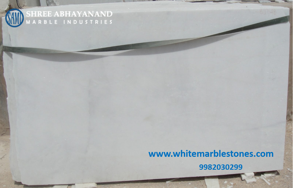 Banswara White Marble Shree Abhayanand